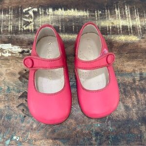 Kids Strawberry Pink Mary Jane Shoes